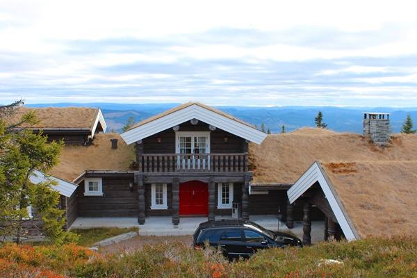 Enchanting Norwegian Style Log Cabin